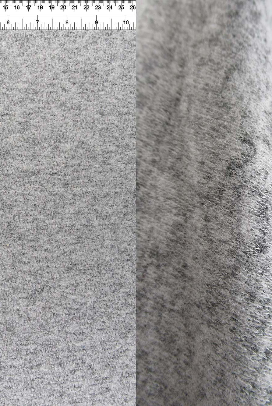 Brushed Fleece Solid Stretch Knit Fabric - KNT3905