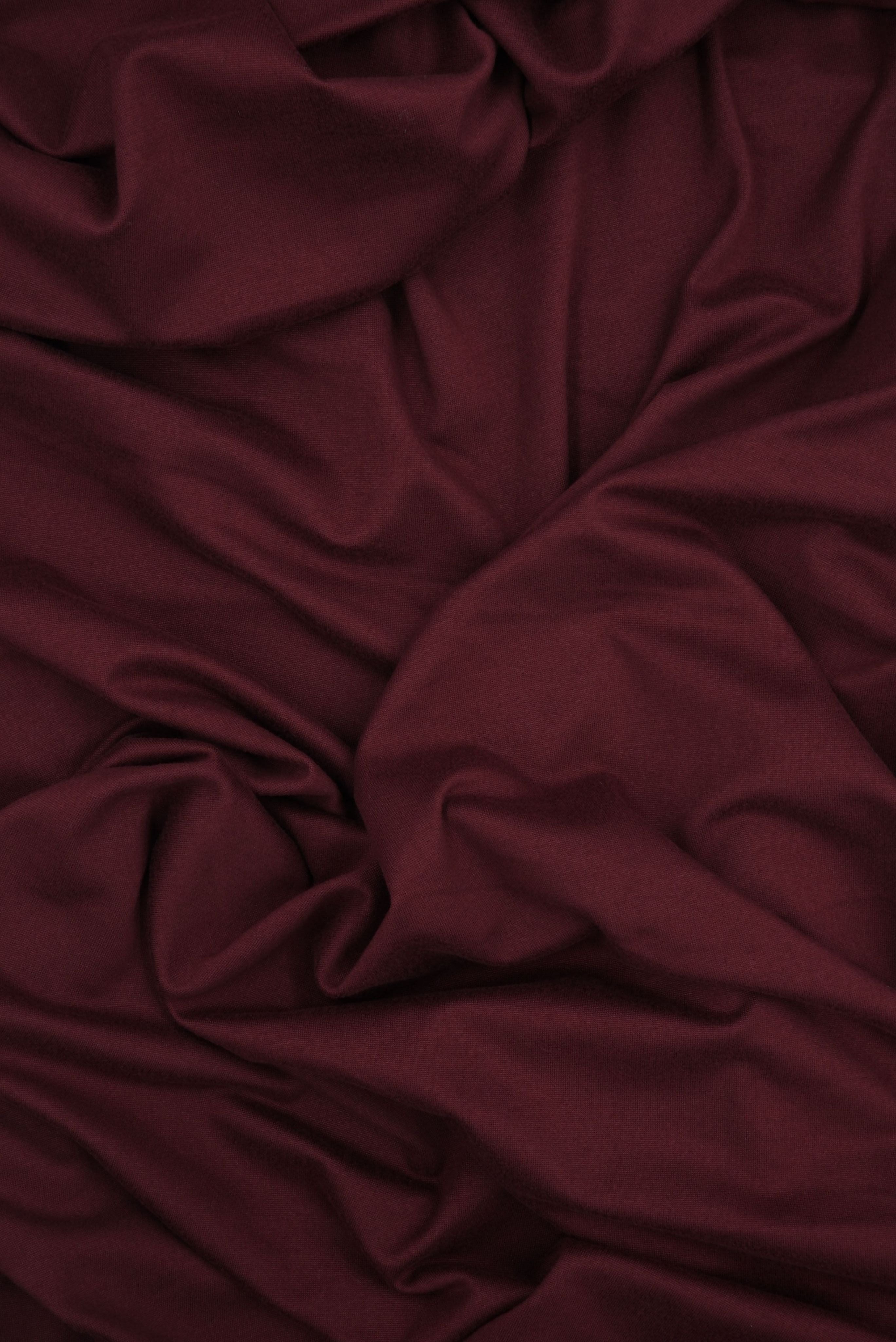 KNT2100 BURGUNDY NEW BIKER SHORTS BODYSUIT CAMI DRESS DTY BRUSHED KNIT LOUNGEWEAR NO-PRINT PANTS POLYESTER RED SOLID SPANDEX STRETCH SUBLIMATION T-SHIRT TOPS TUNICS WINE