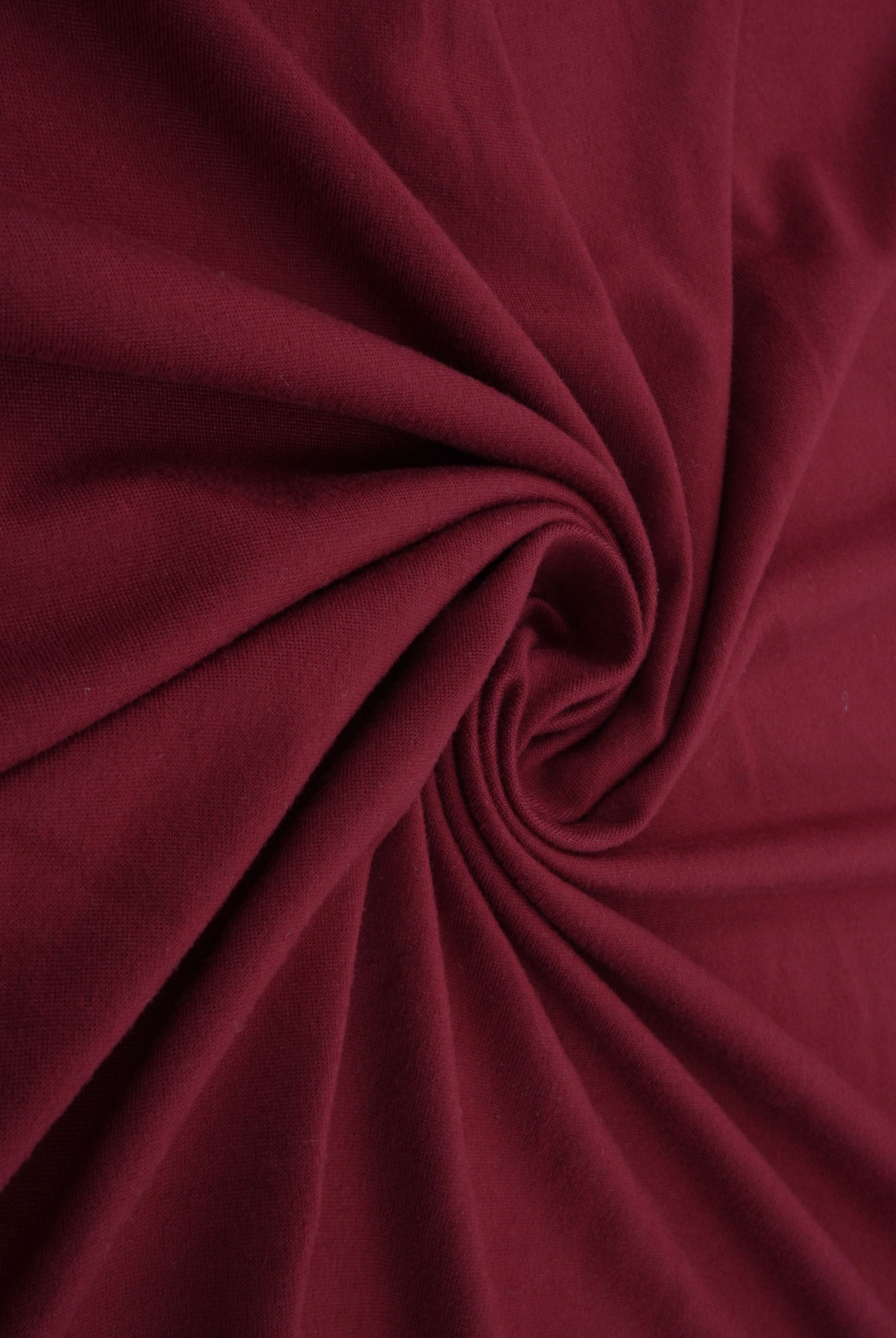 DTY Brushed Solid Stretch Knit Fabric - KNT2100