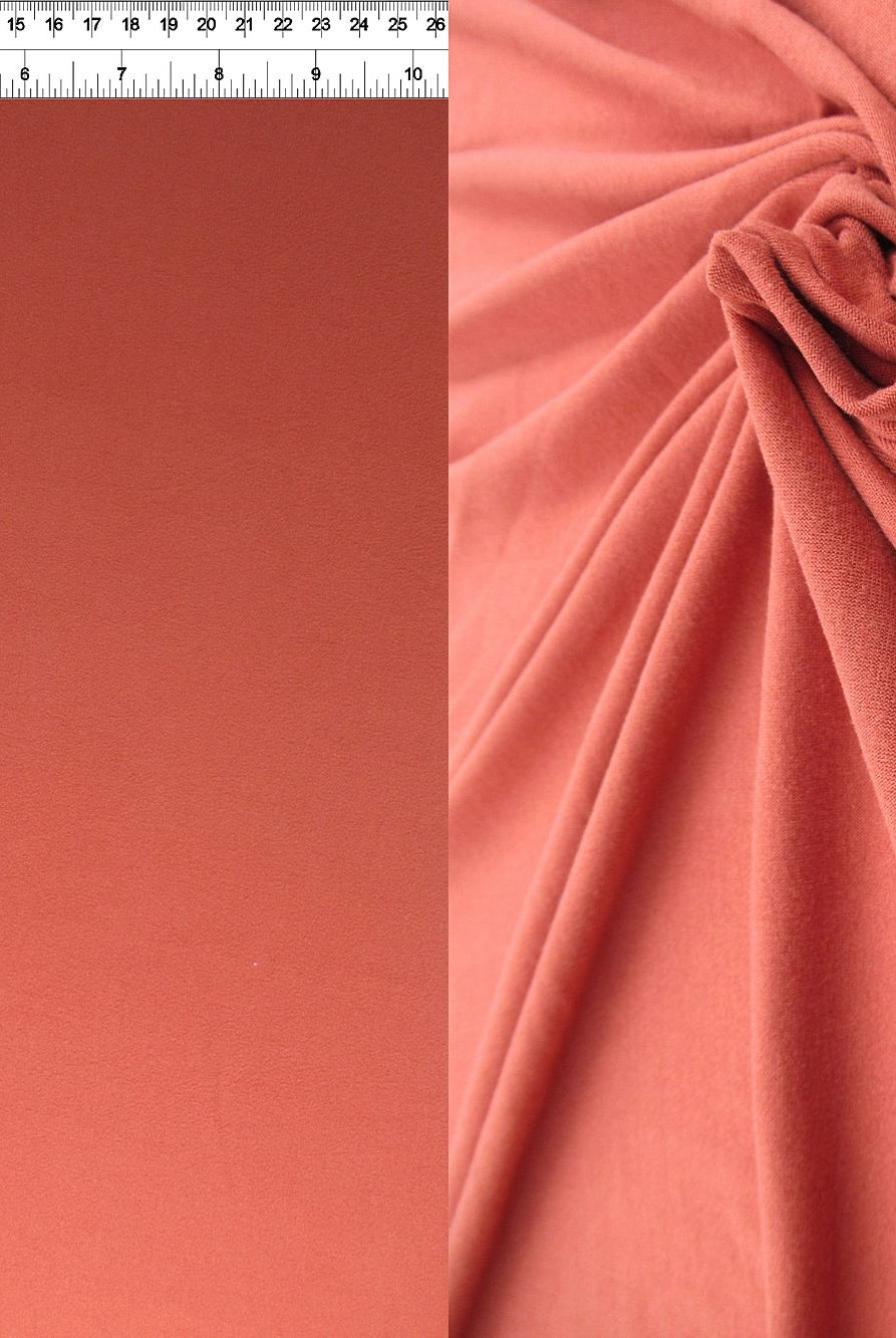 KNT2100 RUST BIKER SHORTS BODYSUIT CAMI DRESS DTY BRUSHED KNIT LOUNGEWEAR NO-PRINT ORANGE PANTS POLYESTER RED SOLID SPANDEX STRETCH SUBLIMATION T-SHIRT TOPS TUNICS