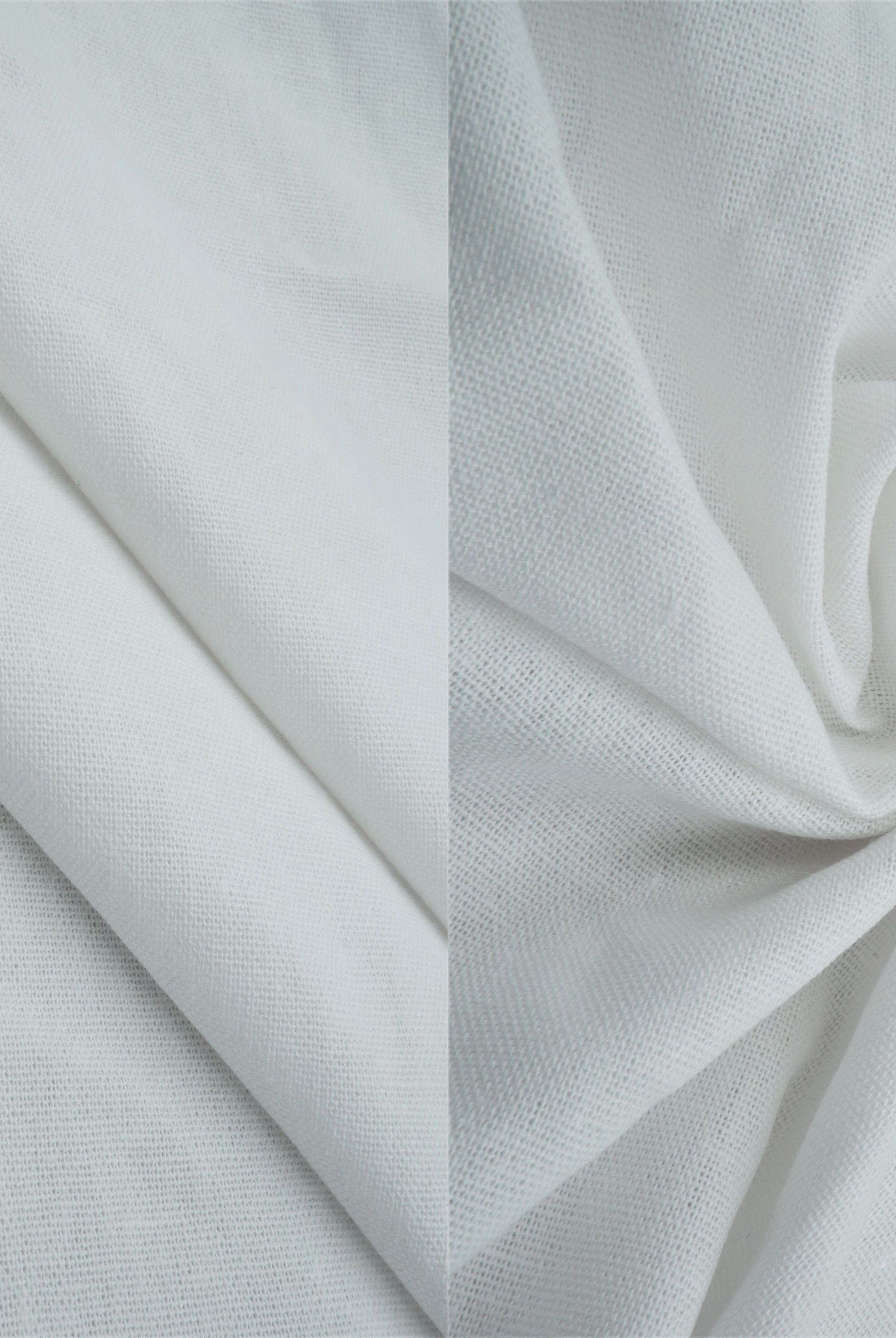 Linen Viscose Solid Woven Fabric - LIN-1500