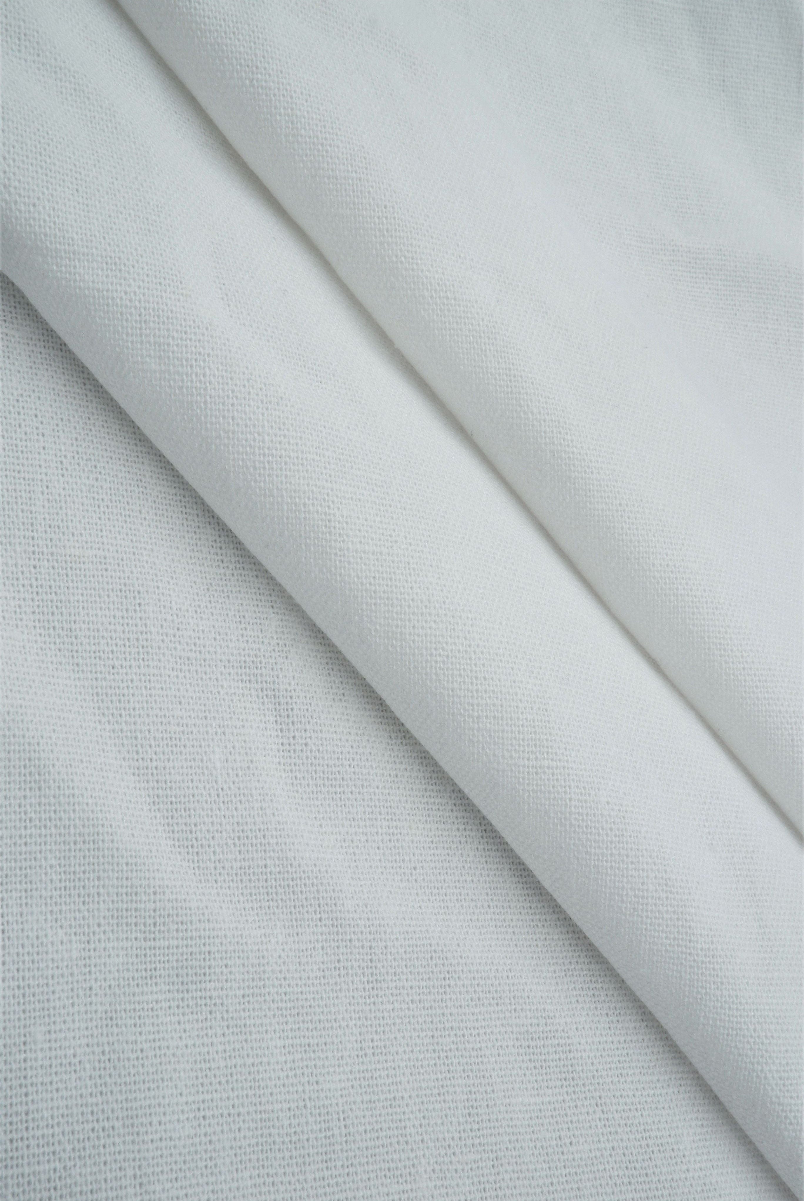 Linen Viscose Solid Woven Fabric - LIN-1500