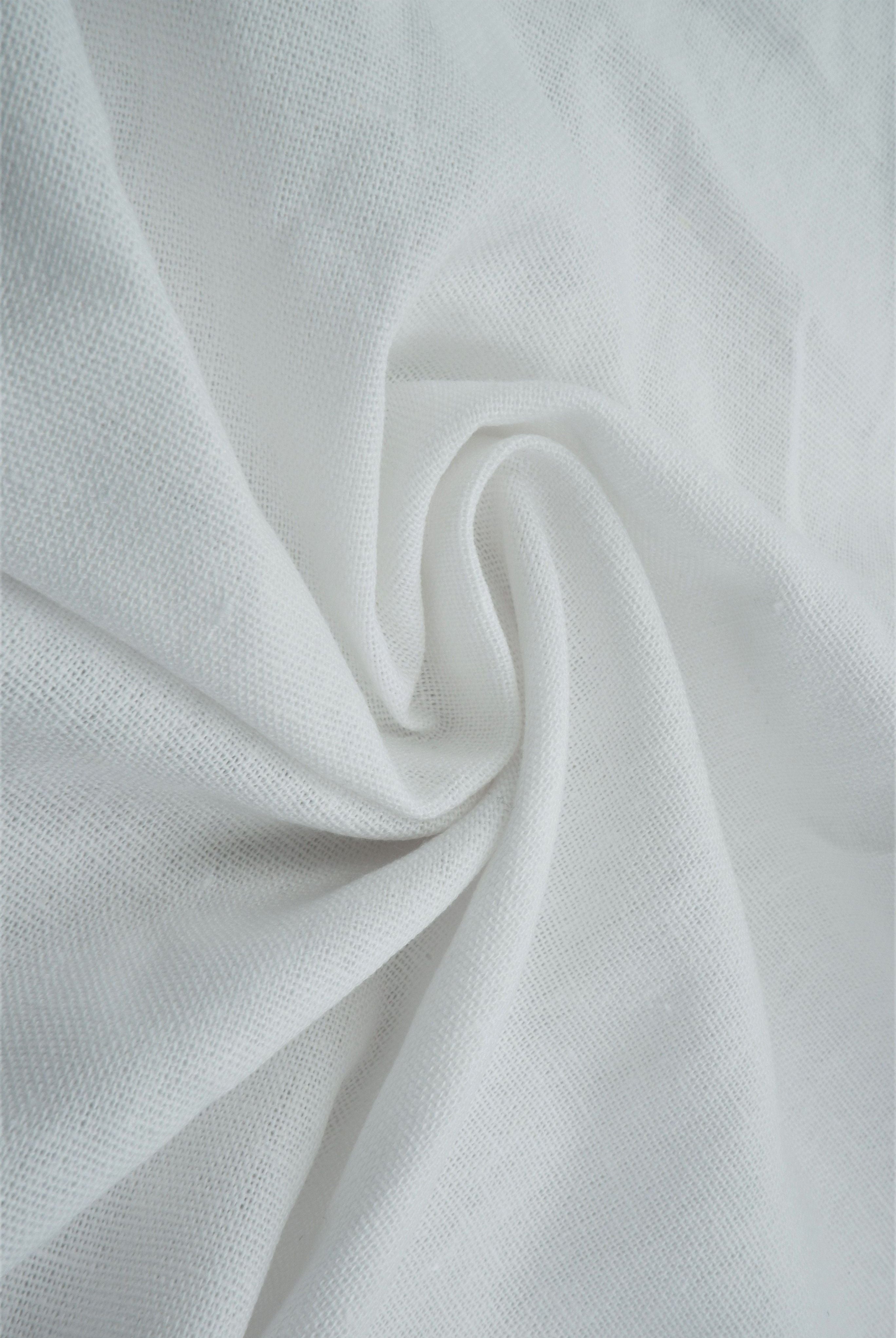 Linen Viscose Solid Woven Fabric - LIN-1500