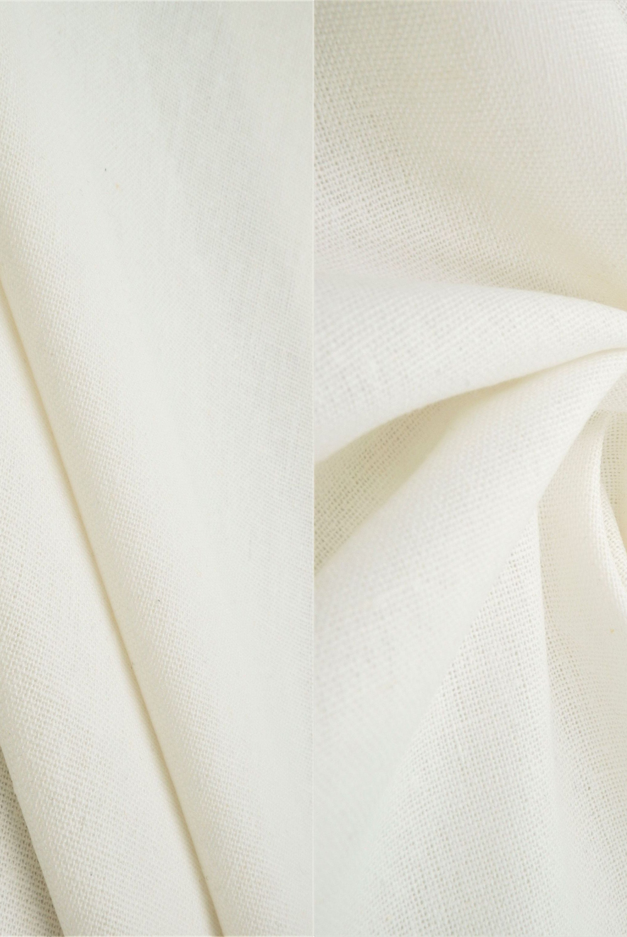 Linen Viscose Solid Woven Fabric - LIN-1500