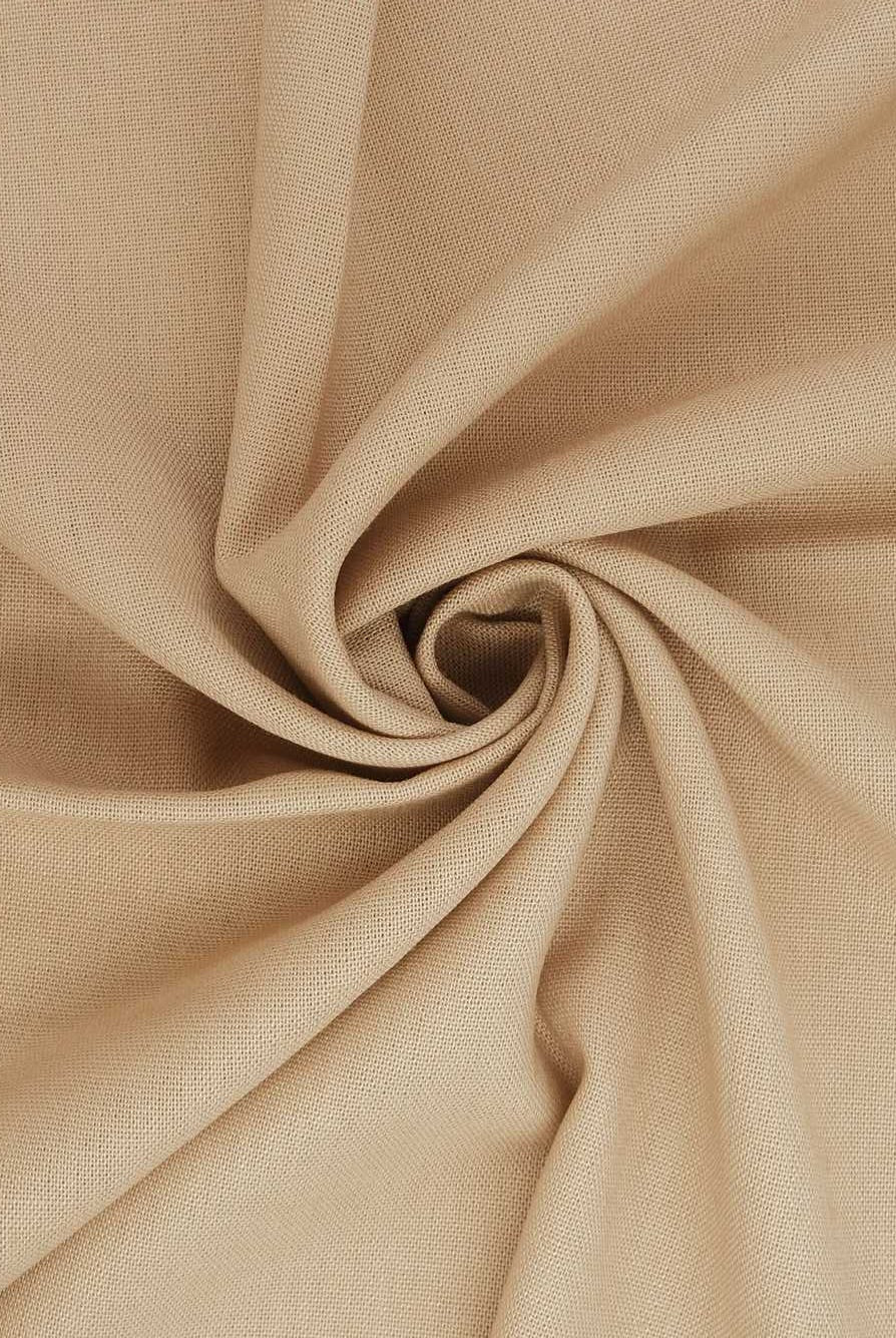 Linen Viscose Solid Woven Fabric - LIN-1500