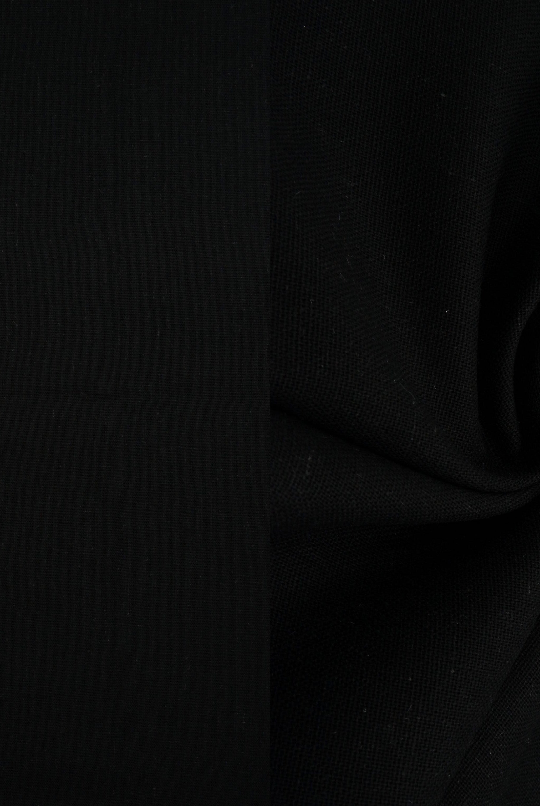 Linen Viscose Solid Woven Fabric - LIN-1500