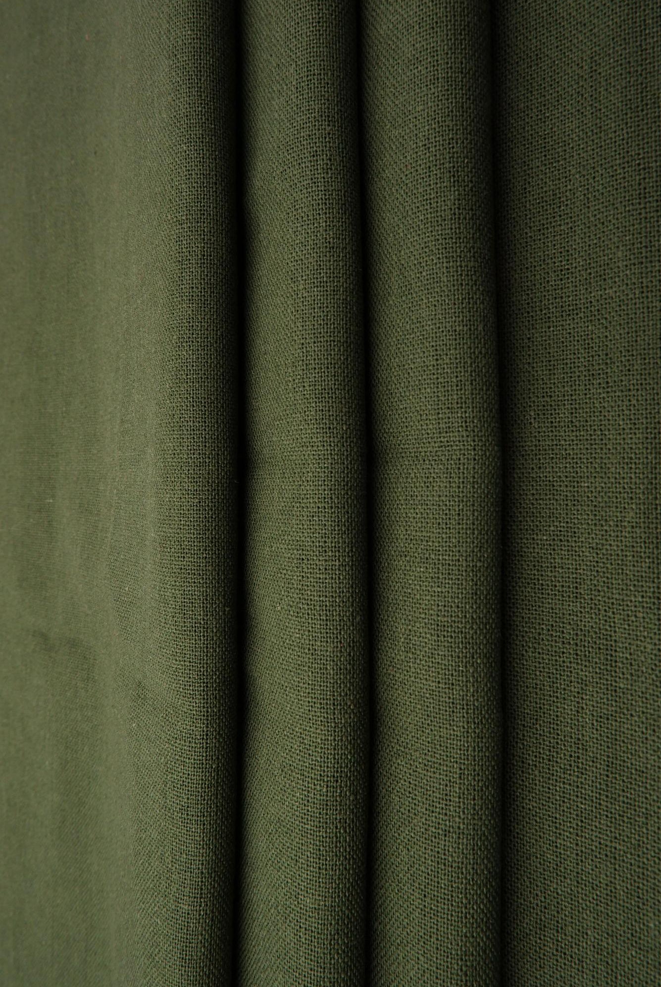 Linen Viscose Solid Woven Fabric - LIN-1500
