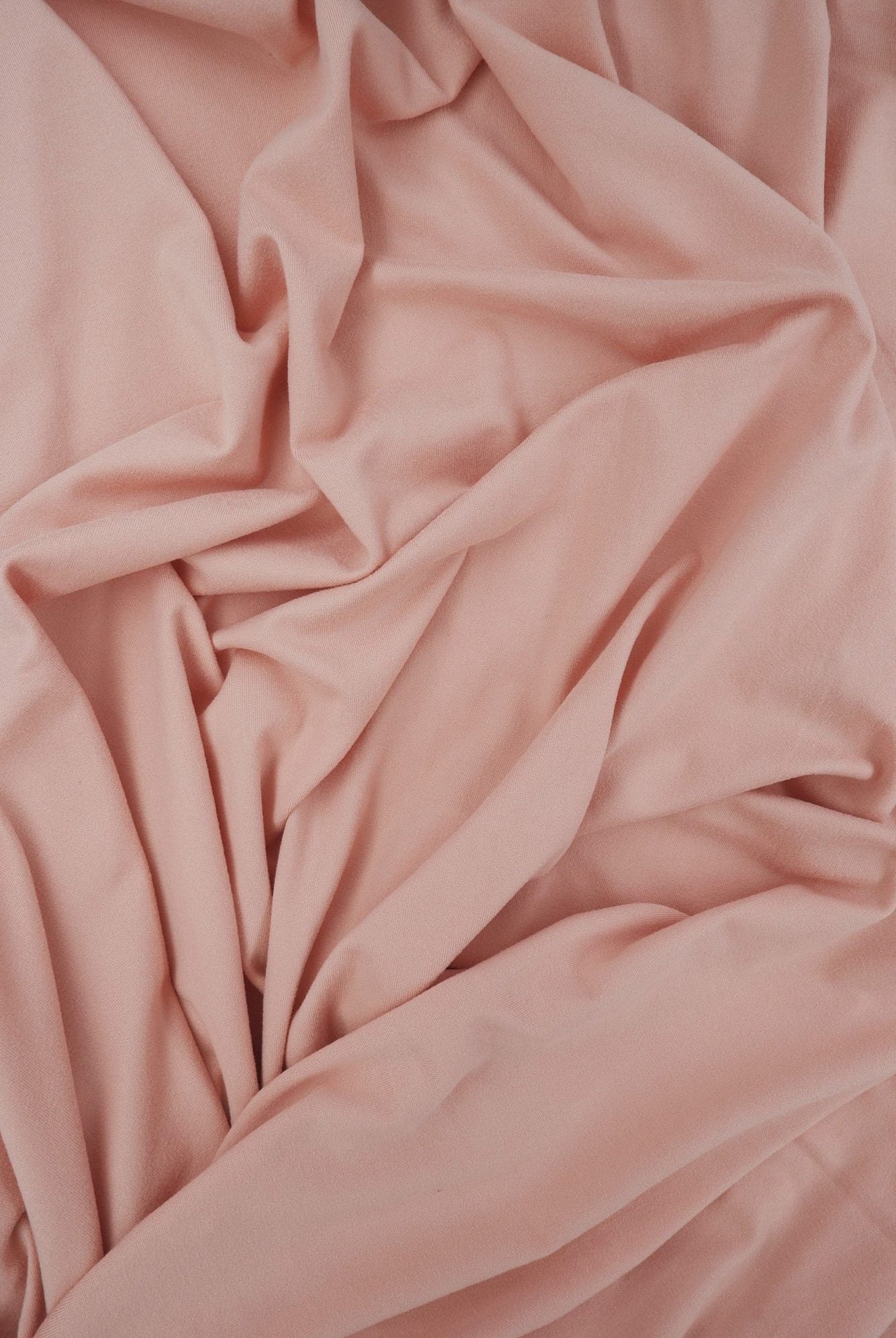 DTY Brushed Solid Stretch Knit Fabric - KNT2100