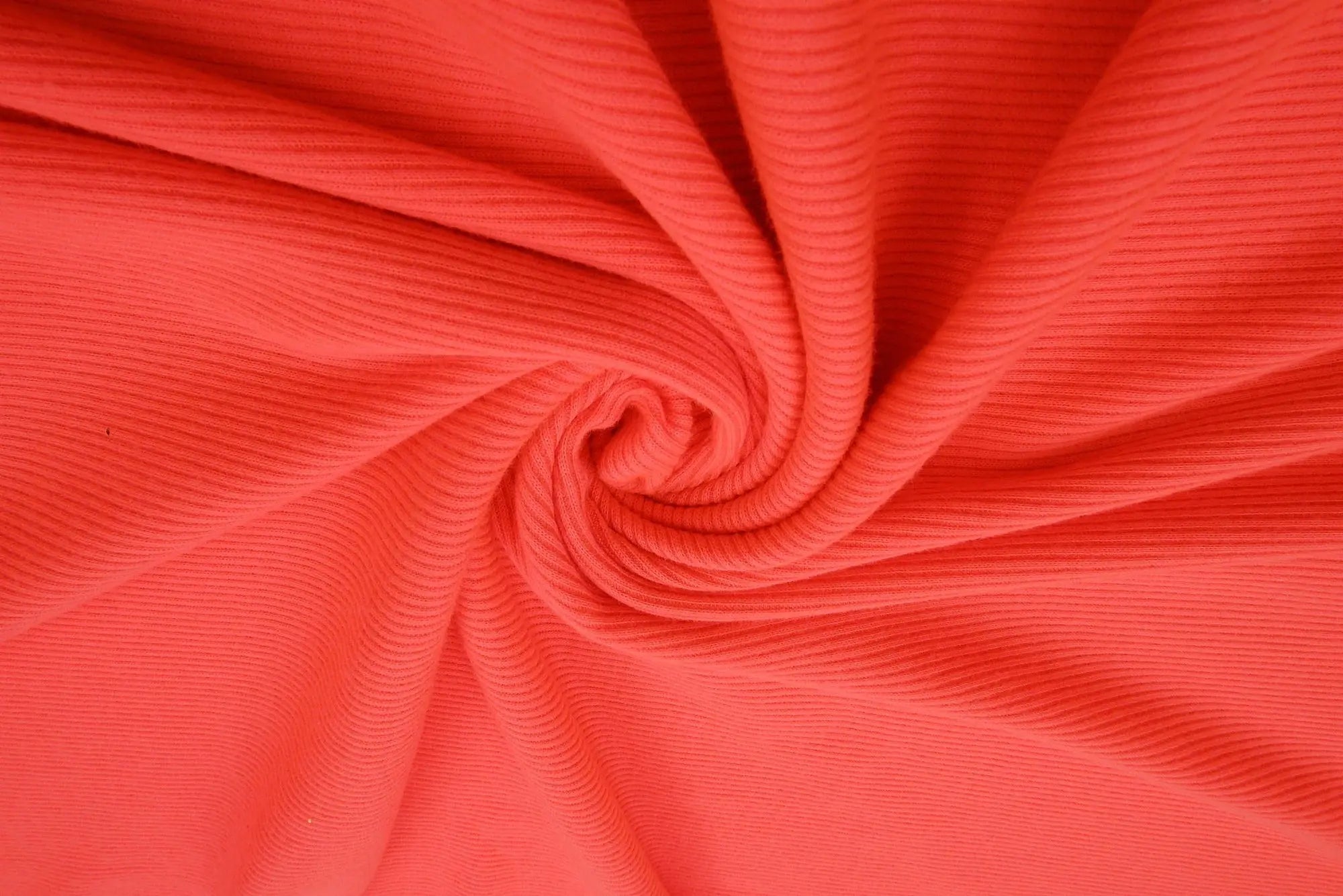 Rib Solid Stretch Knit Fabric - KNT3895