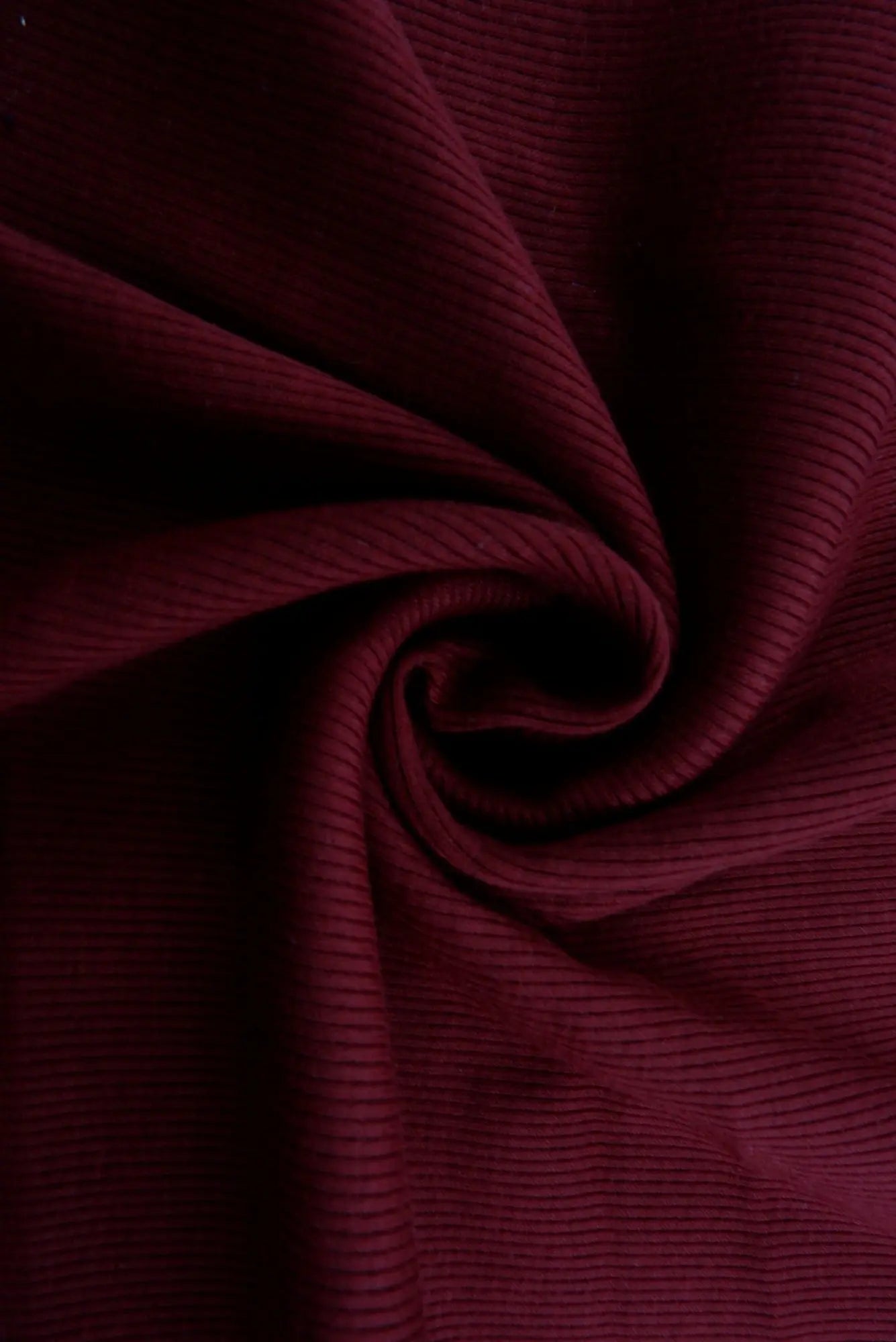 Rib Solid Stretch Knit Fabric - KNT3895