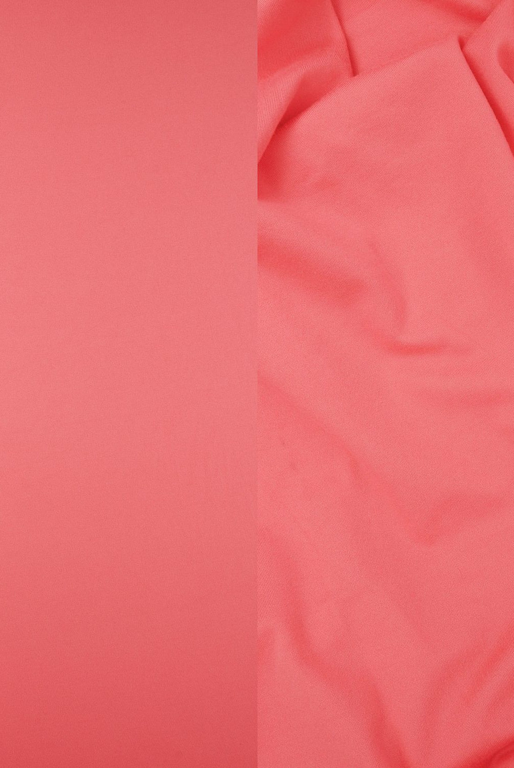 KNT2100 CORAL NEW BIKER SHORTS BODYSUIT CAMI DRESS DTY BRUSHED KNIT LOUNGEWEAR NO-PRINT PANTS PINK POLYESTER SOLID SPANDEX STRETCH SUBLIMATION T-SHIRT TOPS TUNICS