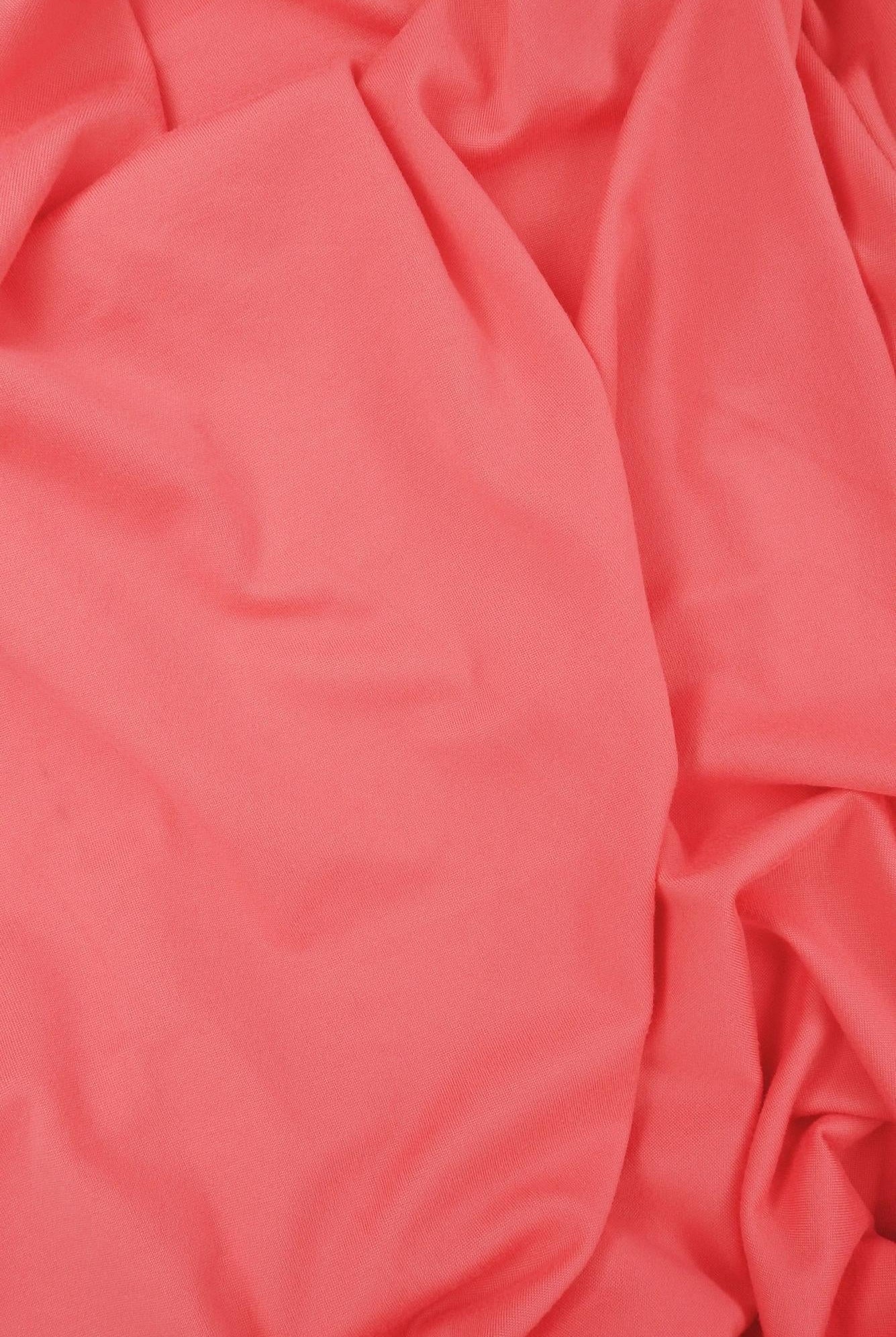 DTY Brushed Solid Stretch Knit Fabric - KNT2100