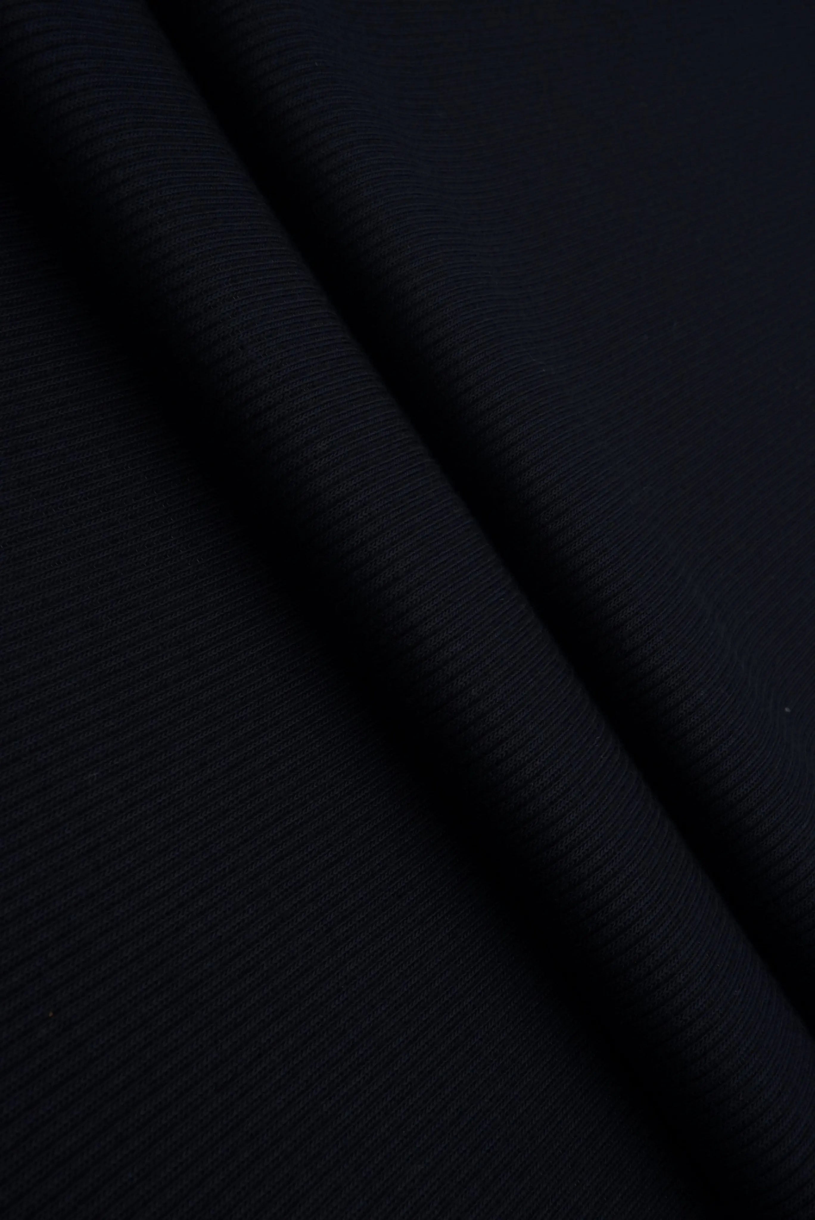 Rib Solid Stretch Knit Fabric - KNT3895