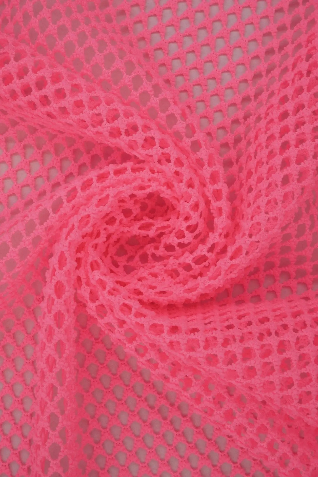 Solid Fishnet Mesh Stretch Fabric - MESH-4119