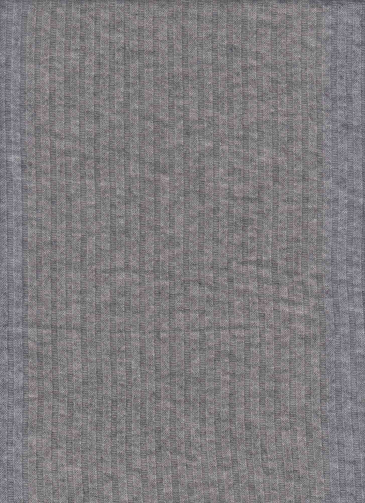 Rib Solid Stretch Knit Fabric - KNT4134