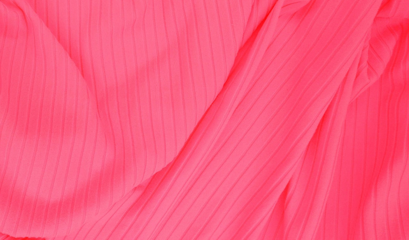 KNT4135 NEON PINK ACTIVEWEAR BIKER SHORTS BODYSUIT BOTTOMS CAMI DRESS KNIT LOUNGEWEAR NEON NO-PRINT PANTS PINK POLYESTER RIB 8X3 SOLID SPANDEX STRETCH SUBLIMATION T-SHIRT TOPS TUNICS YUMMY