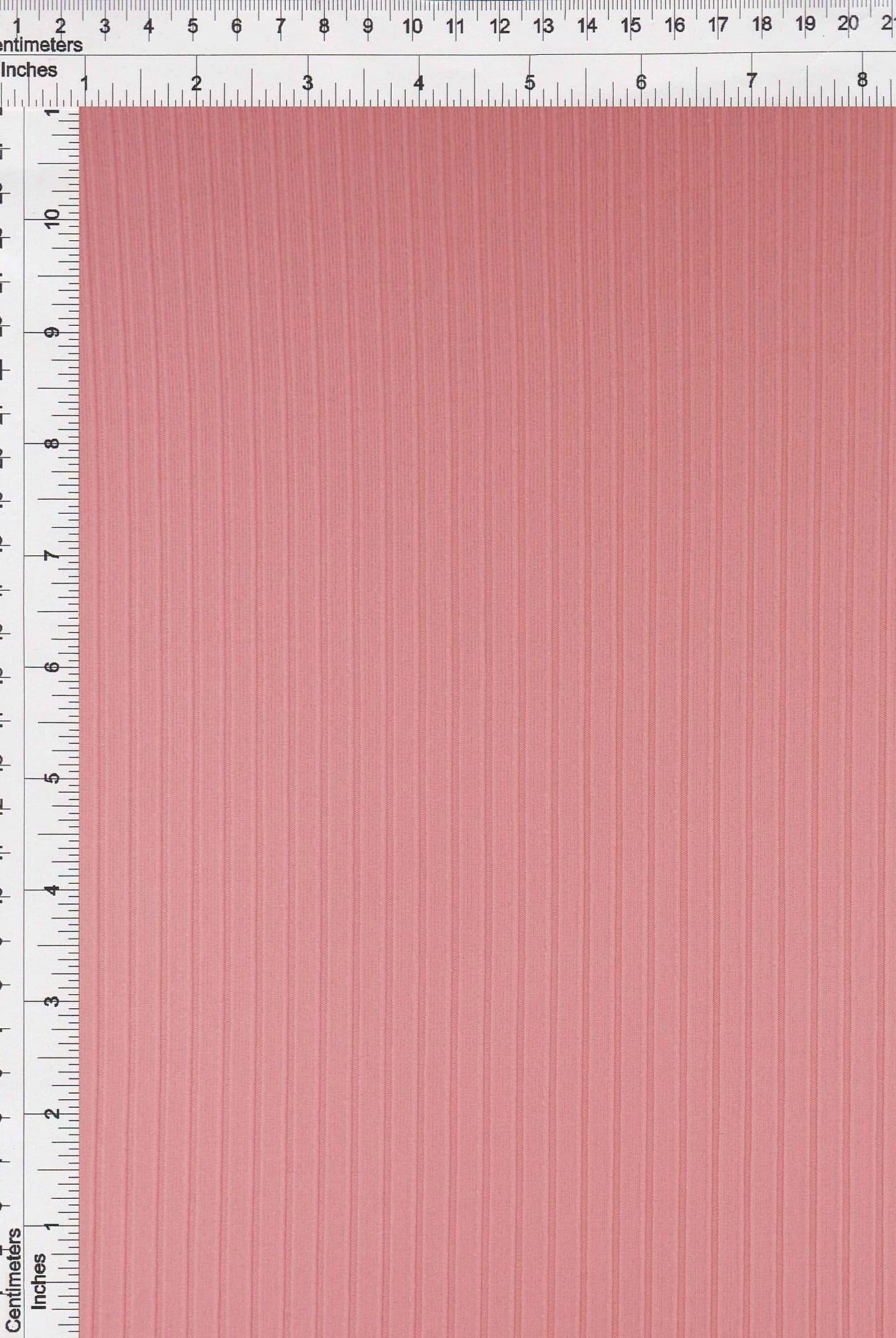 Rib Solid Stretch Knit Fabric - KNT4135