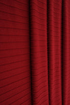 KNT4135 RED ACTIVEWEAR BIKER SHORTS BODYSUIT BOTTOMS CAMI DRESS KNIT LOUNGEWEAR NO-PRINT PANTS POLYESTER RED RIB 8X3 SOLID SPANDEX STRETCH SUBLIMATION T-SHIRT TOPS TUNICS YUMMY