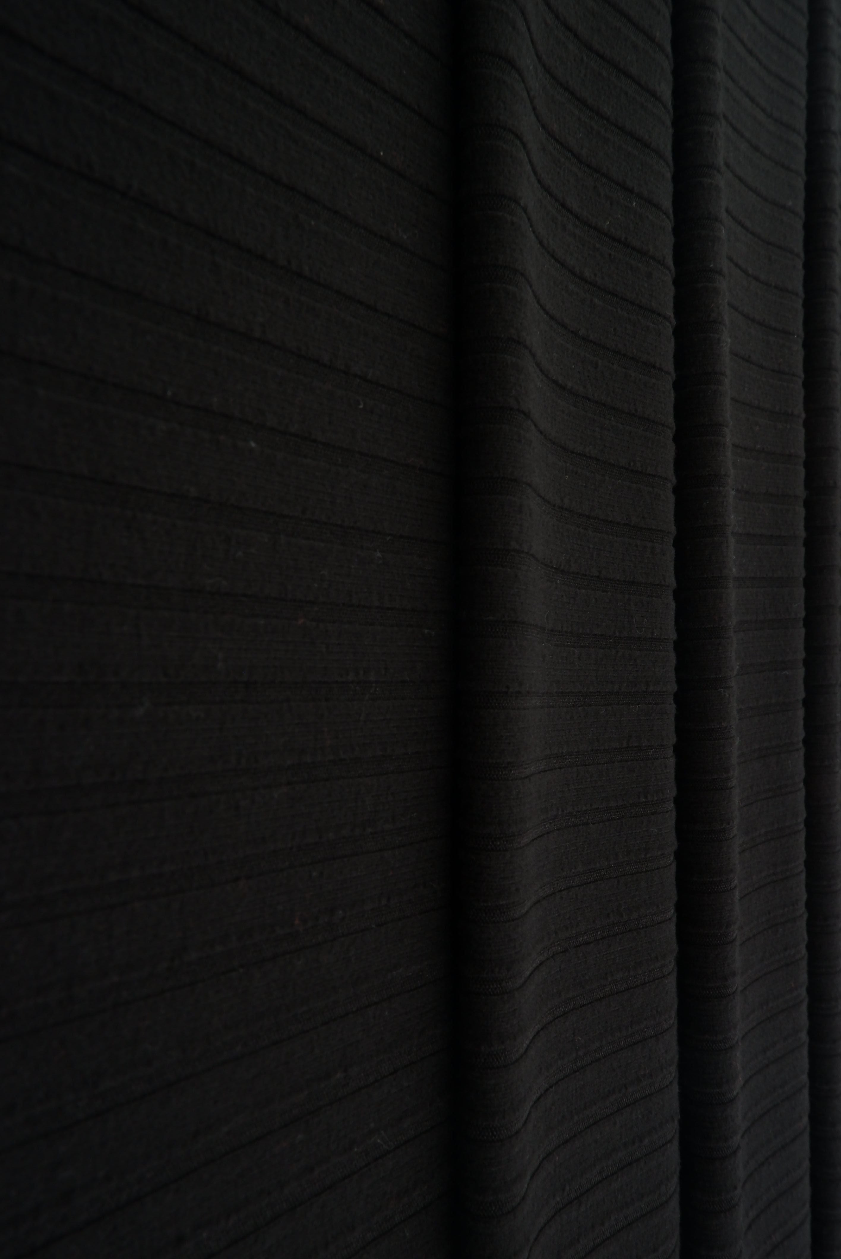 KNT4135 BLACK ACTIVEWEAR BIKER SHORTS BLACK BODYSUIT BOTTOMS CAMI DRESS KNIT LOUNGEWEAR NO-PRINT PANTS POLYESTER RIB 8X3 SOLID SPANDEX STRETCH SUBLIMATION T-SHIRT TOPS TUNICS YUMMY