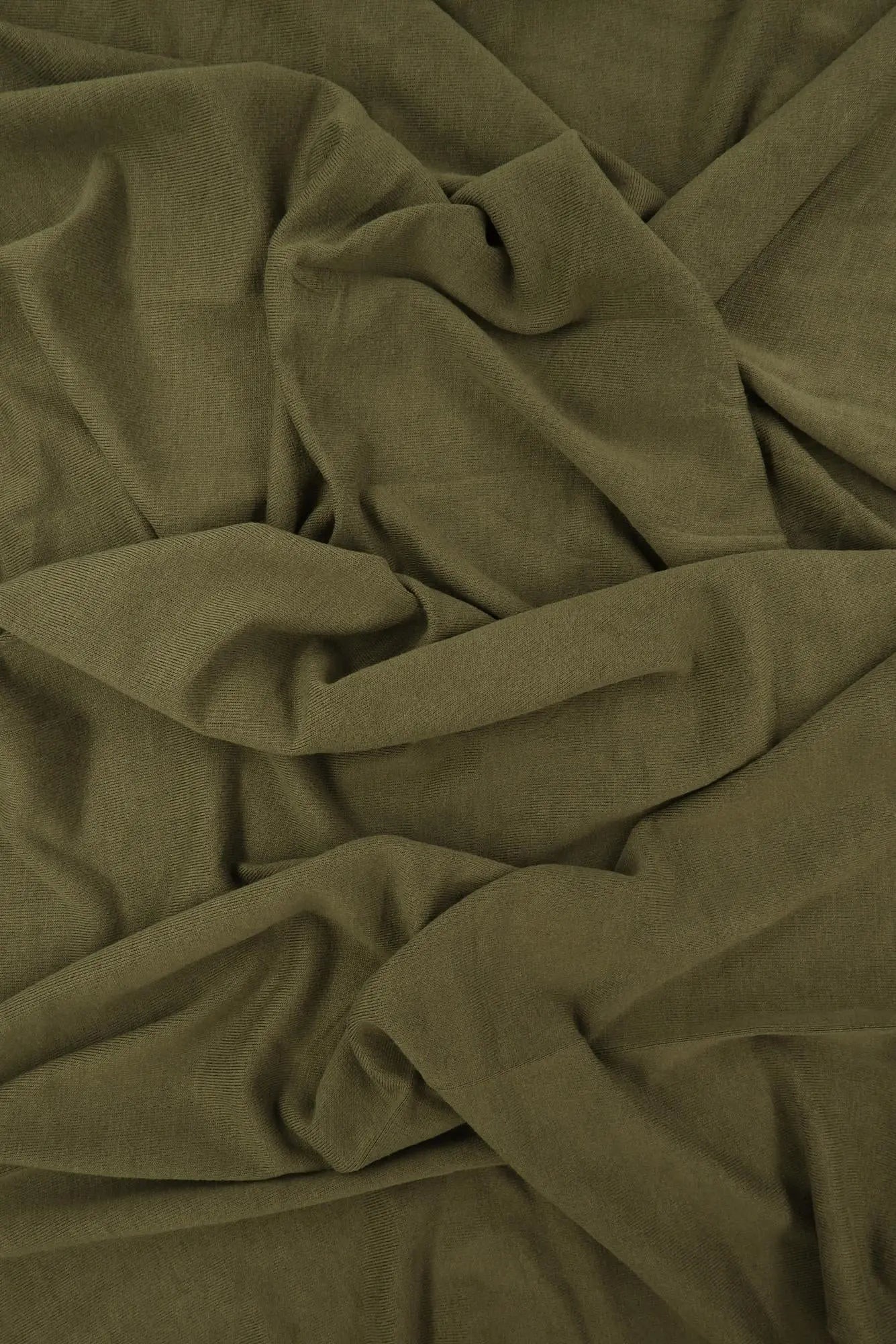 Washed Solid Stretch Knit Fabric - KNT3732