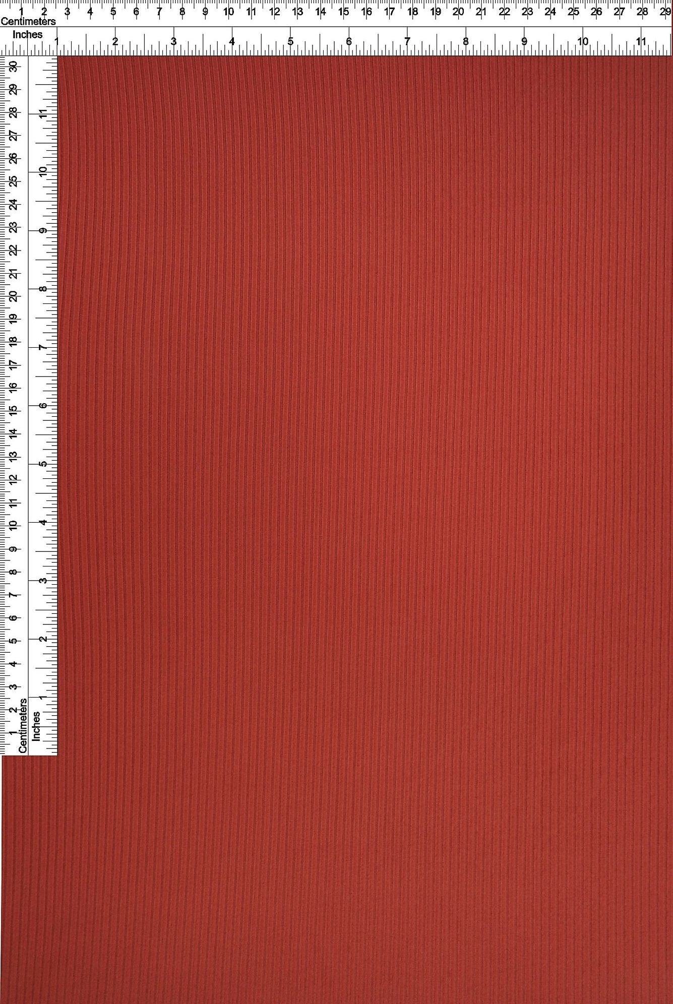 Rib Solid Stretch Knit Fabric - KNT4151
