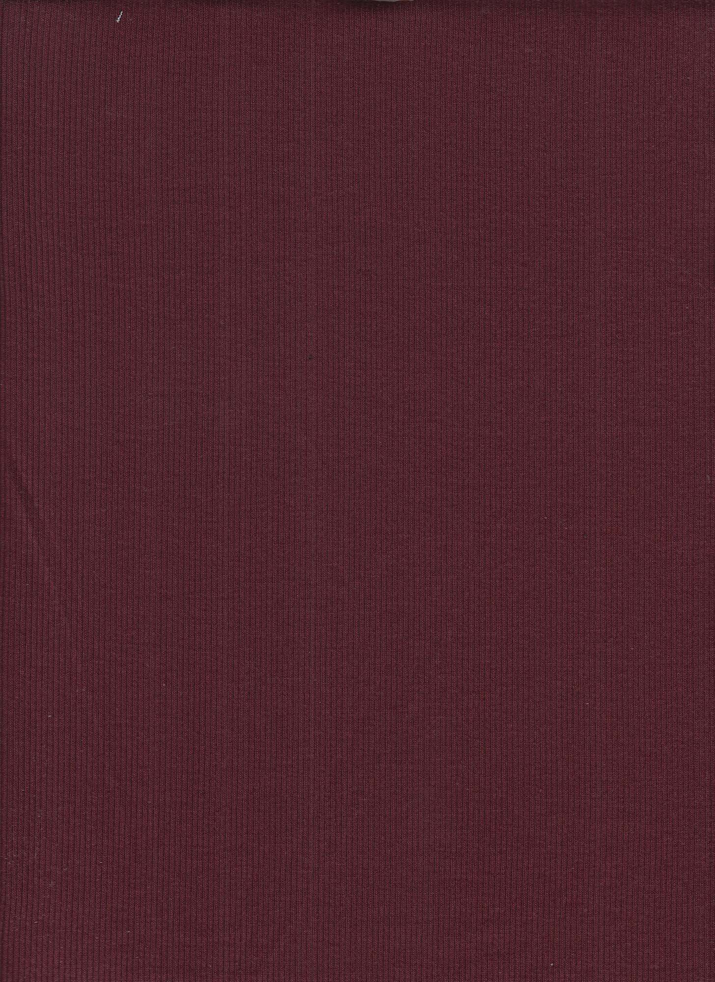 Rib Solid Stretch Knit Fabric - KNT3895