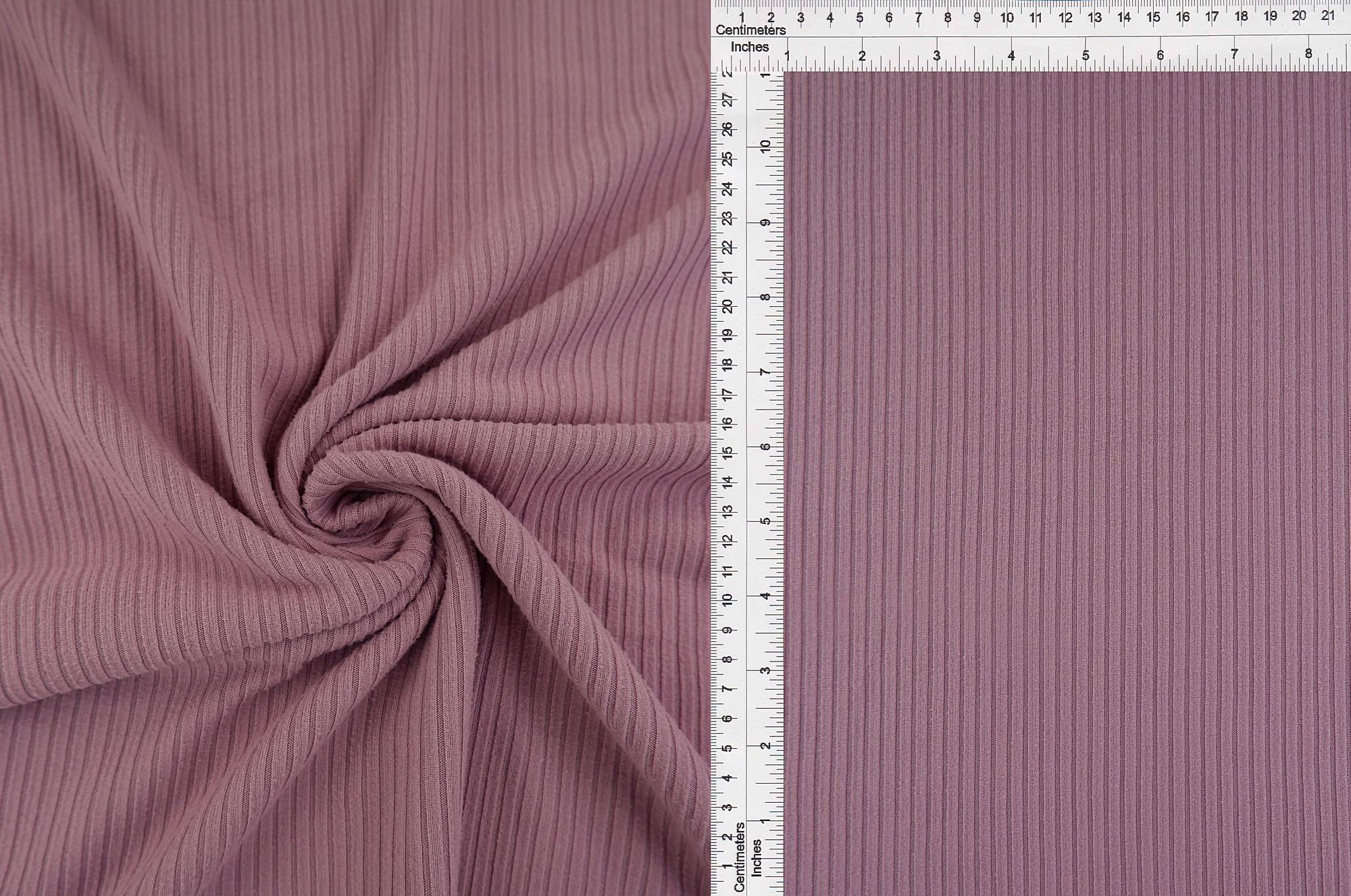 KNT4151 PLUM VINTAGE BODYSUIT DRESS KNIT LOUNGEWEAR NO-PRINT POLYESTER PURPLE RIB 4X2 SOLID-B SPANDEX STRETCH TOPS YUMMY