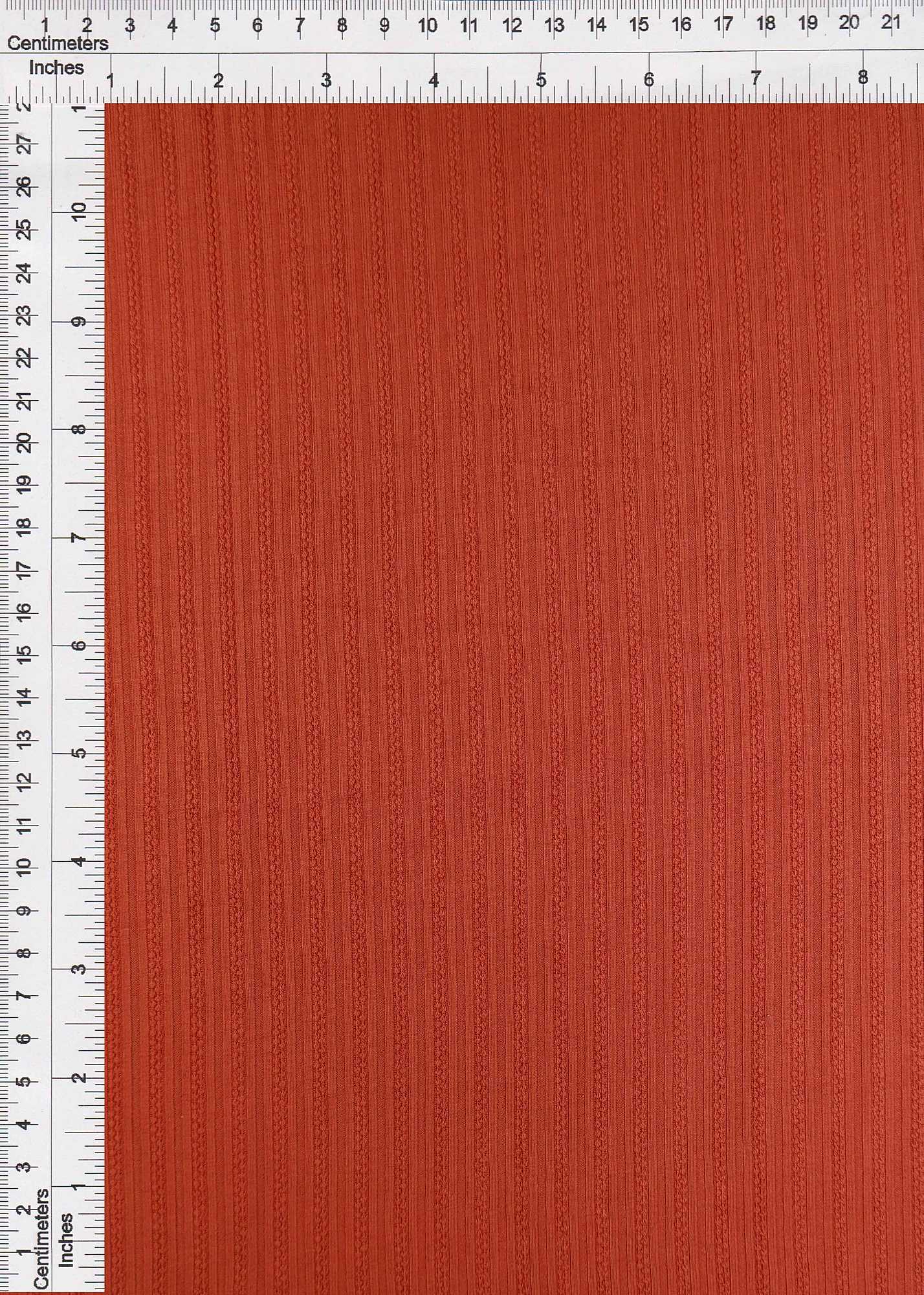 KNT4191 RUST BOTTOMS CAMI DRESS KNIT NO-PRINT RAYON RIBBED RUST SOLID SPANDEX STRETCH TOPS