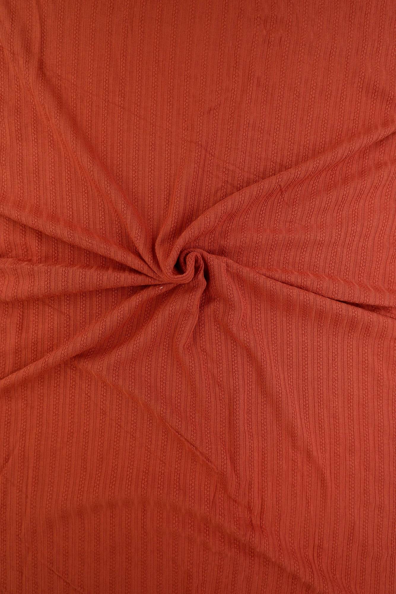 KNT4191 RUST BOTTOMS CAMI DRESS KNIT NO-PRINT RAYON RIBBED RUST SOLID SPANDEX STRETCH TOPS