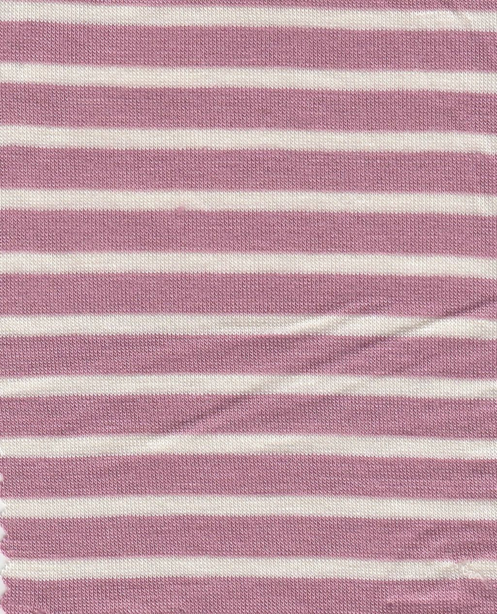 KNT4317 MAUVE/IVORY BOTTOMS CAMI DRESS JERSEY KNIT OUTERWEAR PANTS RAYON SKIRTS SOLID-B SPANDEX STRETCH STRIPE TOPS TUNICS VERTICAL YARN DYED