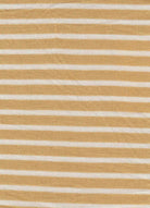 KNT4317 MUSTARD/IVORY BOTTOMS CAMI DRESS JERSEY KNIT OUTERWEAR PANTS RAYON SKIRTS SOLID-B SPANDEX STRETCH STRIPE TOPS TUNICS VERTICAL YARN DYED