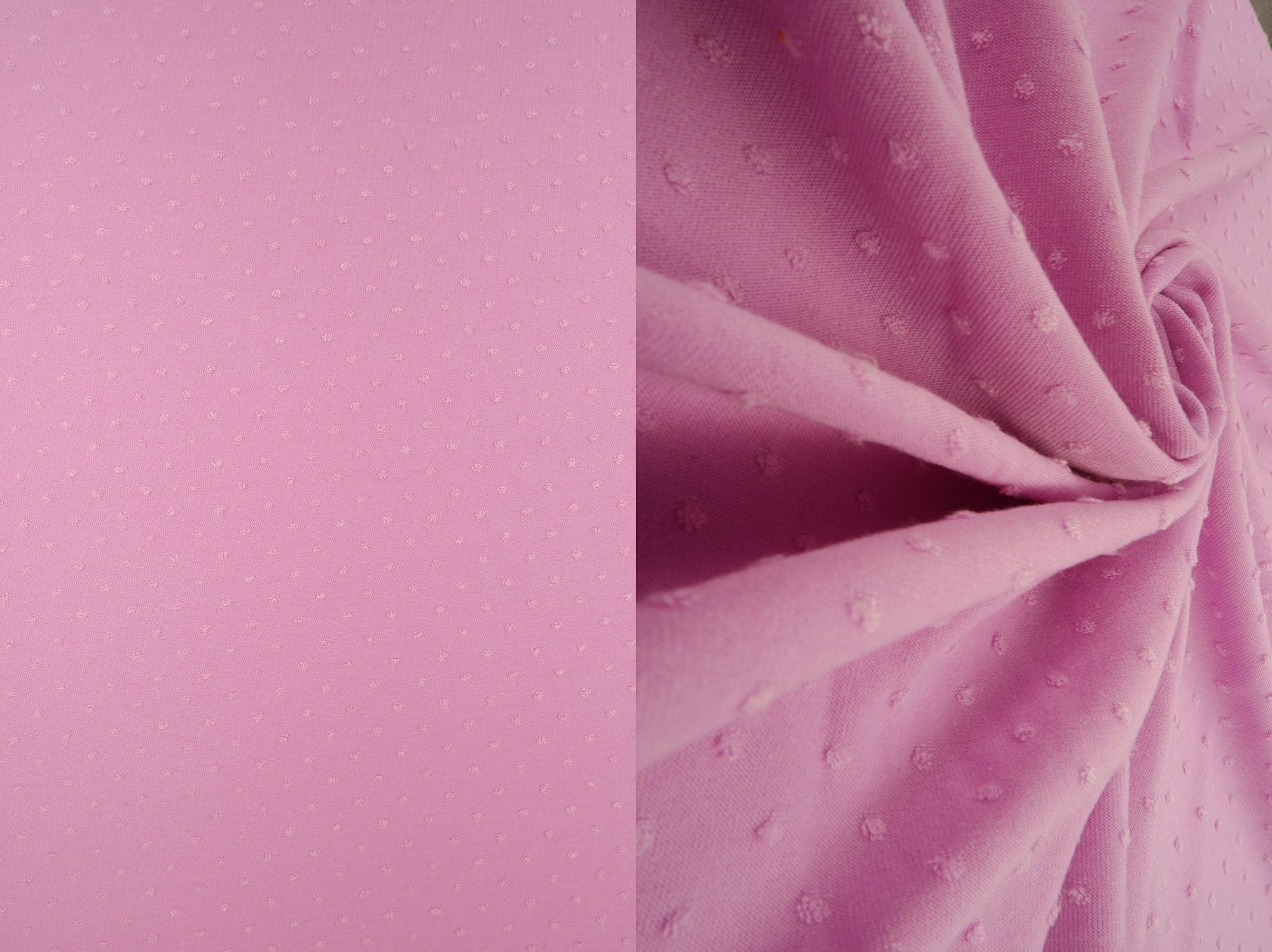 Jacquard Swiss Dot Stretch Knit Fabric - KNT4225 