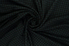 KNT4235 TEAL/BLACK BIKER SHORTS BLACK BODYSUIT DOUBLE KNIT DRESS PANTS PLAID POLYESTER RAYON SKIRTS SOLID-B SPANDEX STRETCH TOPS TUNICS YARN DYED