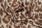KNT1374-SE20350 CREAM ASH ANIMAL BODYSUIT CAT DRESS KNIT LOUNGEWEAR PANTS POLYESTER PRINT RAYON SPANDEX STRETCH SWEATER T-SHIRT TOPS TUNICS WHITE