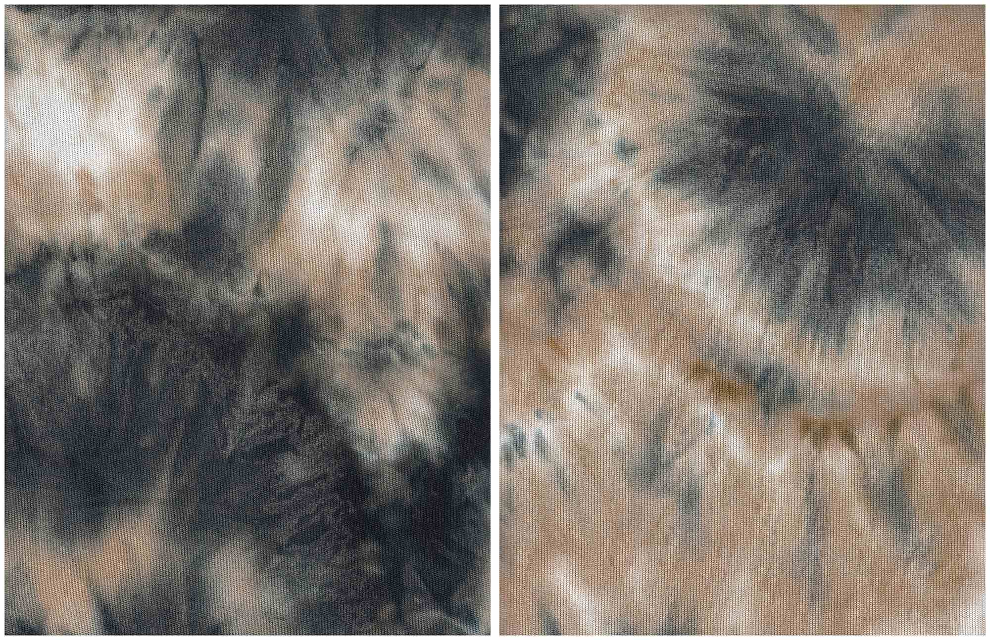 Brushed Tie-Dye Stretch Knit Fabric - KNT4354 
