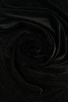 Glitter Stretch Velvet Knit Fabric - KNT4355 
