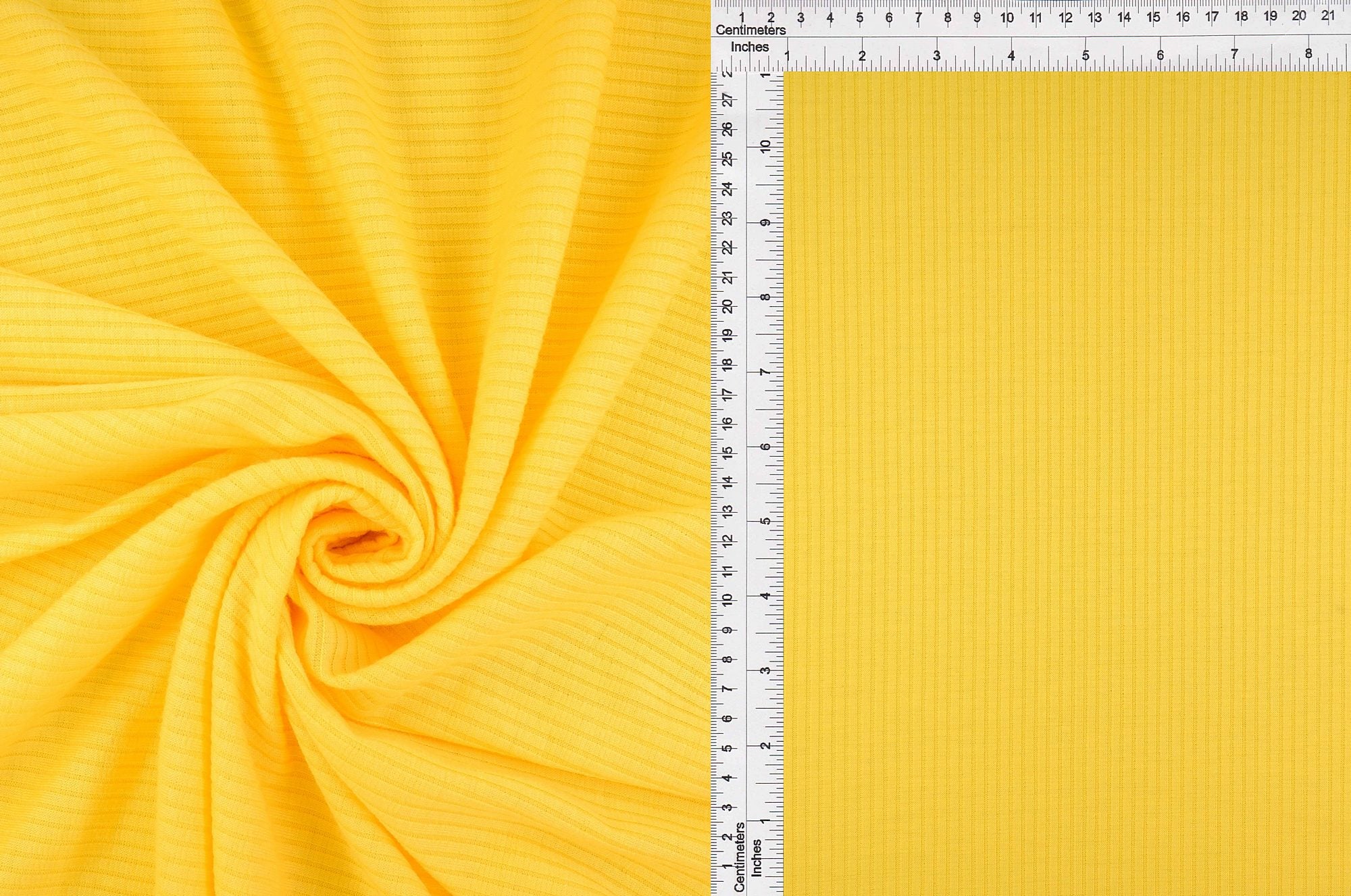 Rib Solid Stretch Knit Fabric - KNT3422 