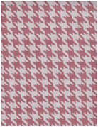 KNT4142 WHITE/ROSE DUSTY BODYSUIT DRESS HERRINGBONE HOUNDSTOOTH JACQUARD KNIT PANTS POLYESTER SKIRTS SOLID-B SPANDEX STRETCH TUNICS YARN DYED