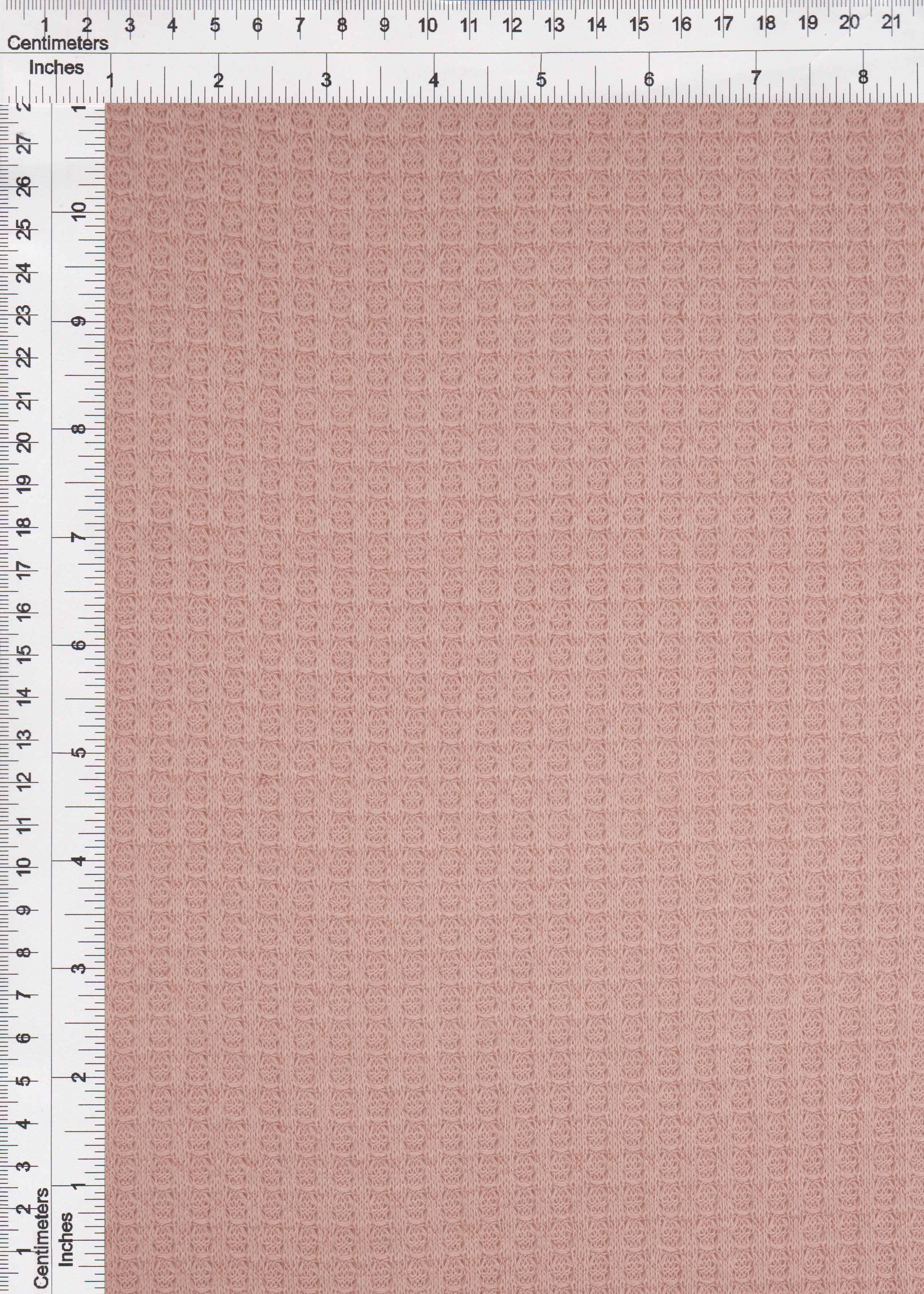 KNT3634 ROSE DUSTY KNIT NO-PRINT POLYESTER RAYON SOLID SPANDEX STRETCH