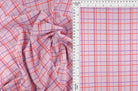 KNT4420 PINK CAMI DOUBLE KNIT DRESS JACQUARD PANTS PLAID POLYESTER SKIRTS SOLID SPANDEX TOPS TUNICS