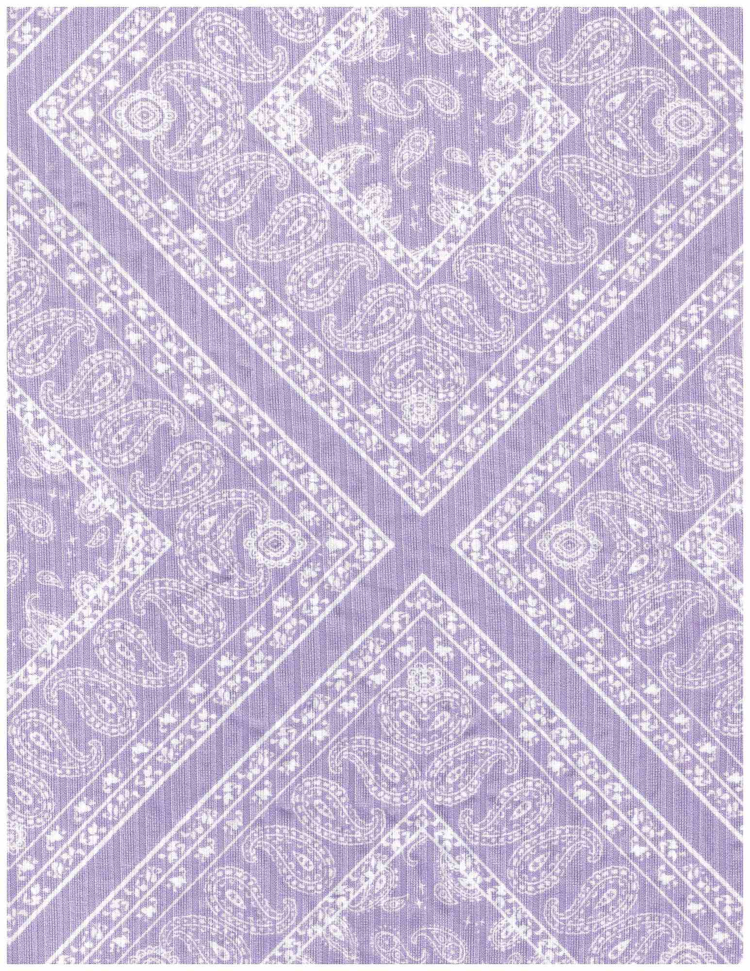 KNT4135-MS01218 LAVENDER BANDANA BIKER SHORTS BODYSUIT BOTTOMS CAMI DRESS IVORY KNIT LAVANDER LOUNGEWEAR PAISLEY PANTS POLYESTER PRINT RIBBED 8X3 SPANDEX STRETCH SUBLIMATION T-SHIRT TOPS TUNICS