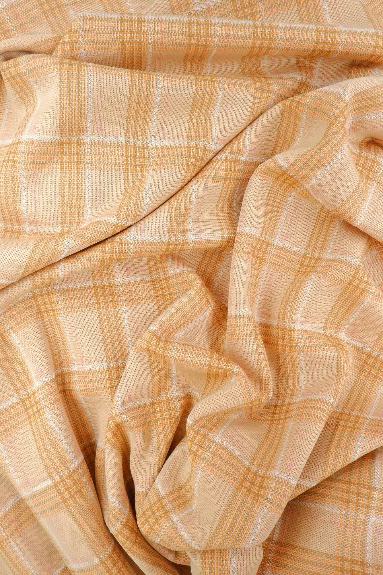 KNT4406 ORANGE LT BOTTOMS CAMI DOUBLE KNIT DRESS JACQUARD OUTERWEAR PANTS PLAID POLYESTER RAYON SKIRTS SOLID-B SPANDEX STRETCH TOPS TUNICS YARN DYED