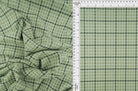 Double Knit Jacquard Plaid Stretch Fabric - KNT4211 