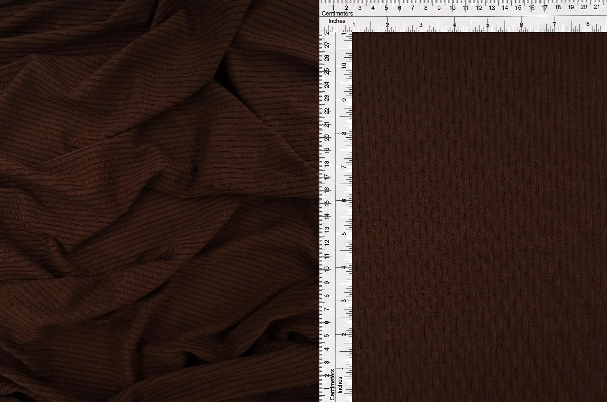 Rib Solid Stretch Knit Fabric - KNT4399 