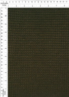 KNT4190 BROWN KNIT NO-PRINT POLYESTER RAYON SOLID SPANDEX WAFFLE