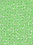 HMT-MS10228 GREEN BLOUSE BODYSUIT BOTTOMS DITSY DRESS FLORAL FLOWER HI-MULTI NON STRETCH PANTS POLYESTER PRINT SKIRTS SWISS DOT WOVEN