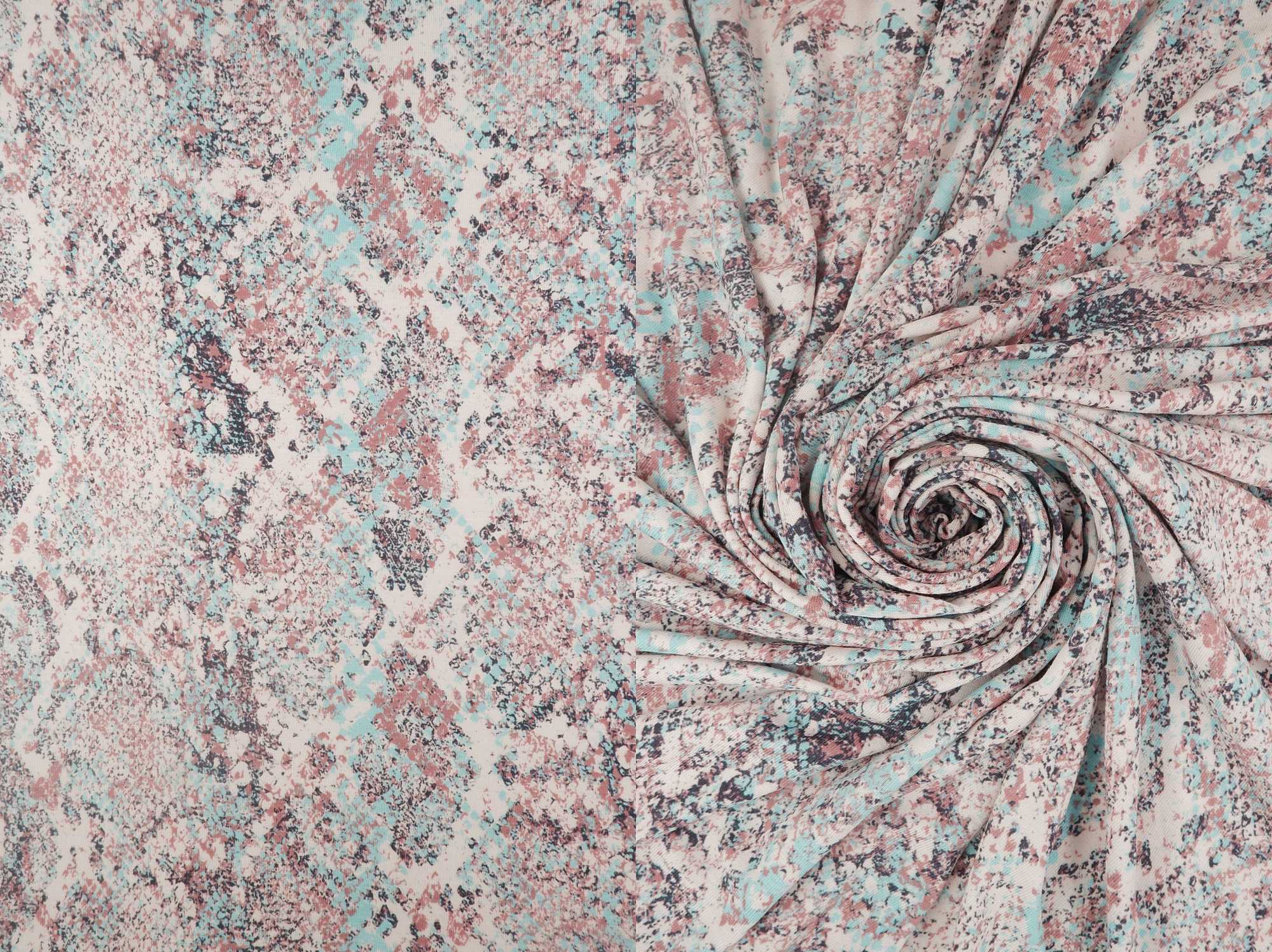 Jersey Snake Print Fabric - KNT1327-MS11213 