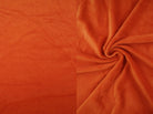 KNT4421 ORANGE DK BOTTOMS DRESS KNIT LOUNGEWEAR NO-PRINT OUTERWEAR PANTS POLYESTER SKIRTS SOLID SPANDEX STRETCH SWEATER TUNICS VELOUR