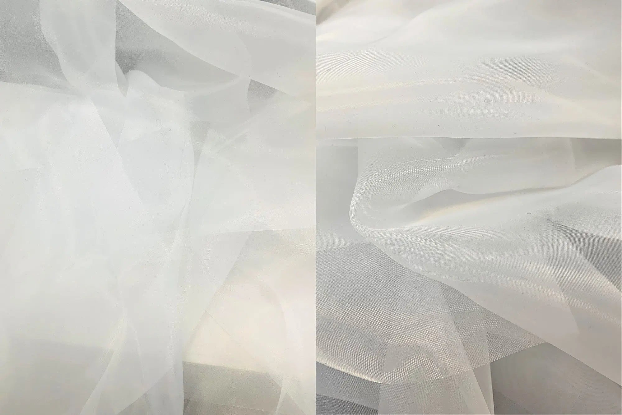 POP4194 SNOW WHITE BLOUSE BODYSUIT CAMI NO-PRINT NYLON ORGANZA POLYESTER SOLID T-SHIRT TOPS TUNICS WOVEN