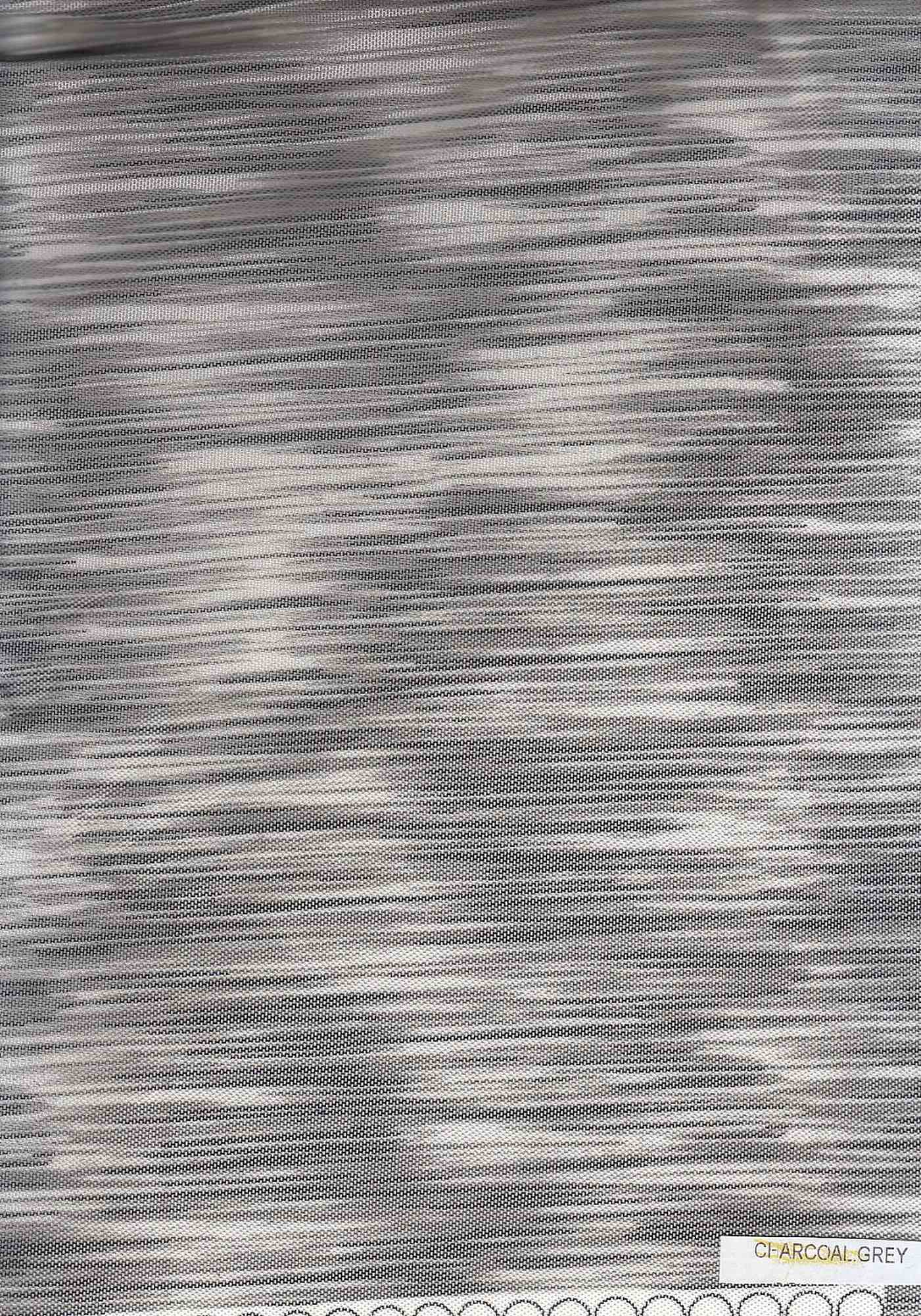 MESH-Q10907 CHARCOAL/GREY BLACK BLOUSE BODYSUIT CAMI FLOCKING GREY LOUNGEWEAR MARLED MELANGE MESH MISSONI POLYESTER PRINT SILVER SPACE DYE SPANDEX STRETCH TOPS TUNICS WHITE